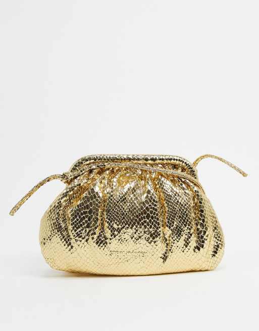 Gold slouch bag new arrivals