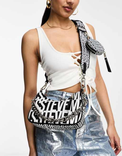Steve Madden – Bvisual – Umhängetasche mit Graffiti-Print