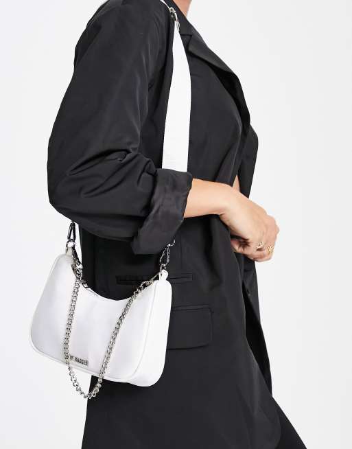 Steve Madden BVital Crossbody Bag With Chain Strap In Black