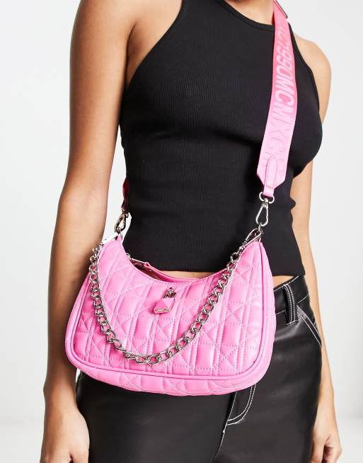 Steve Madden – Bvital-G – Gesteppte Umhängetasche in Rosa