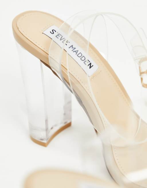 Camille clear best sale sandal steve madden