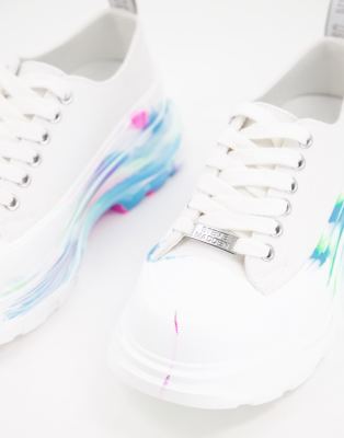 steve madden rainbow trainers