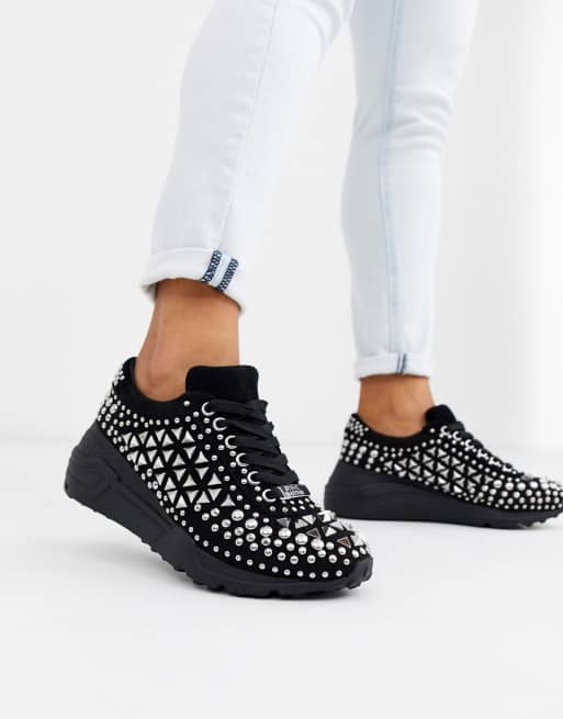 Steve Madden Carissa sneaker with stud detail