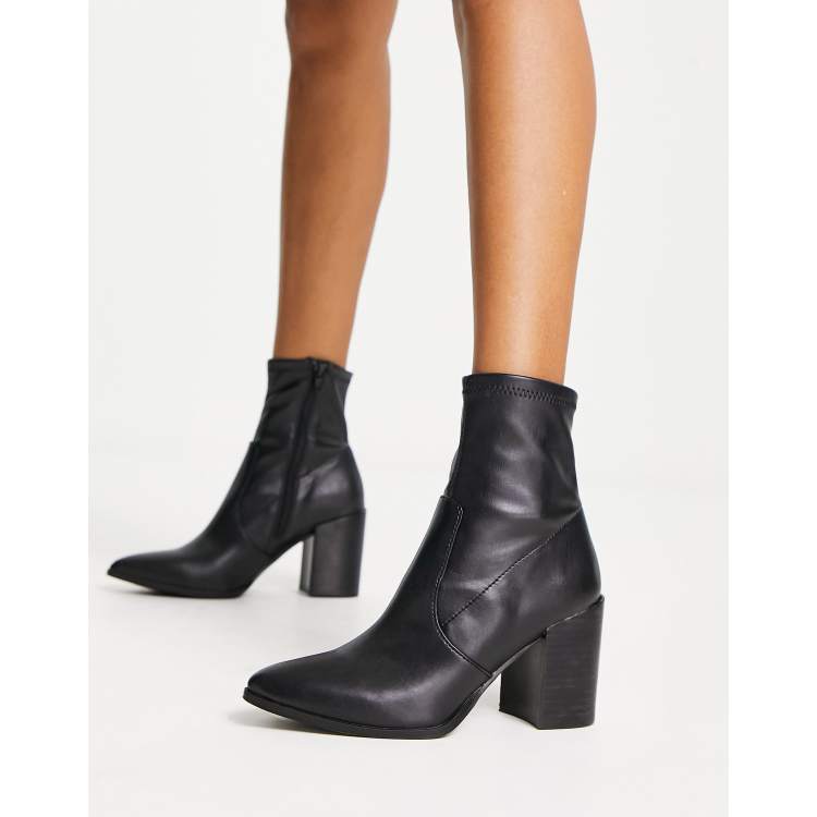 Steve madden josephine store block heel boot