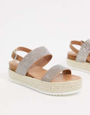 steve madden woven sandals