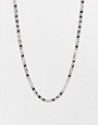 Steve Madden chain link necklace in silver