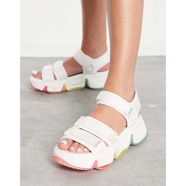 Steve madden rainbow discount platform sneakers