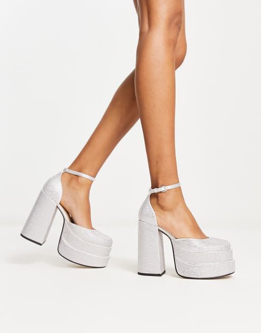 Steve madden store platform pumps