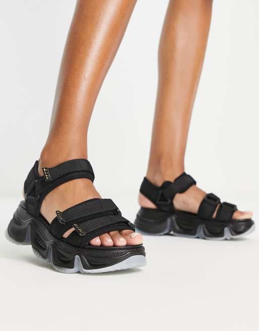 Sporty chunky online sandals