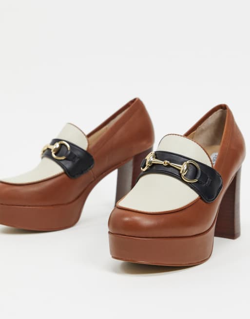 cognac steve madden heels