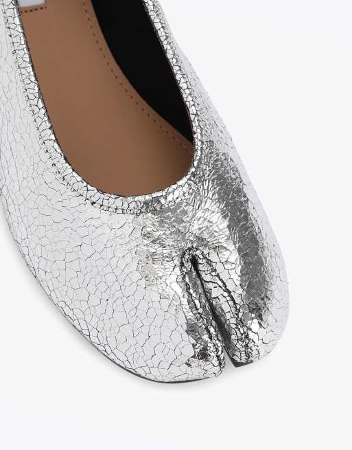 Steve Madden Cipher ballets in silver, 4 of 4