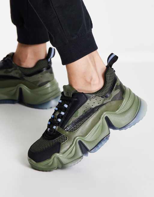 Steve madden store camouflage sneakers