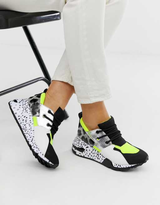 Steve madden hot sale sneakers neon