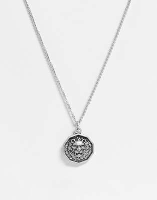 Depesche 11785-063 Charmes Express Yourself - Pendentif Pour Colliers Et Bracelets, Lion, Argenté, Comme Petit Cadeau