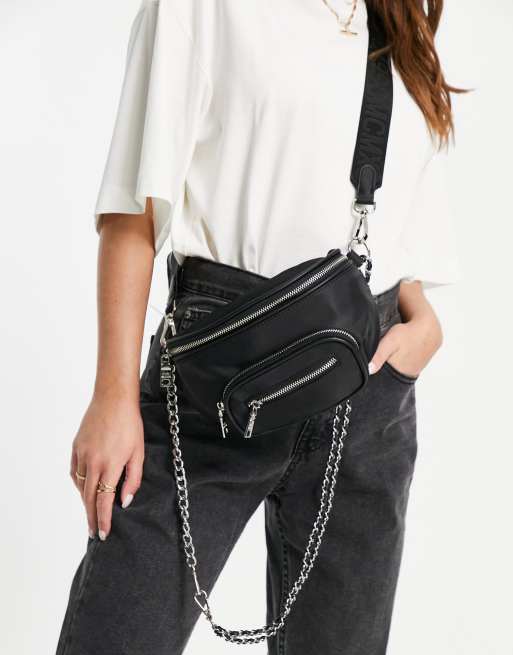 Steve Madden cross body bag in black