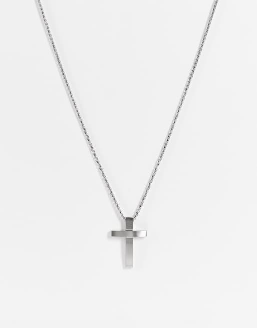 Steve Madden cross chain necklace ASOS