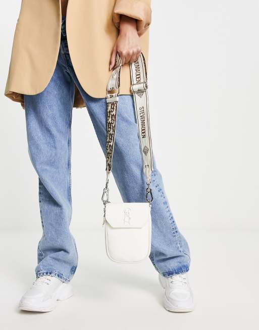 Steve Madden crossbody bag in off white