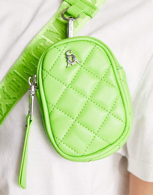 Steve Madden Crossbody Bag in Pink croc-Green