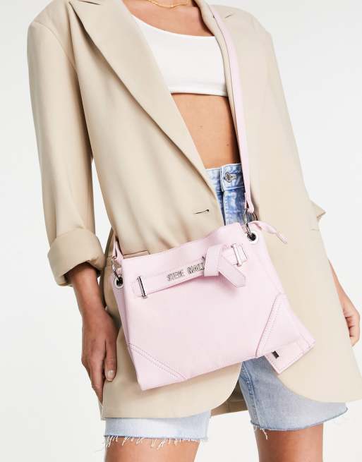 Steve Madden - Crossbody tas met portemonneebevestiging in ijsroze