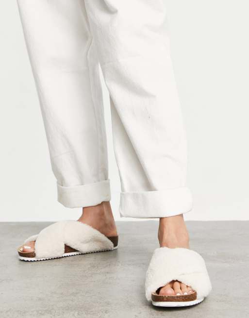 Steve madden criss cross on sale slippers