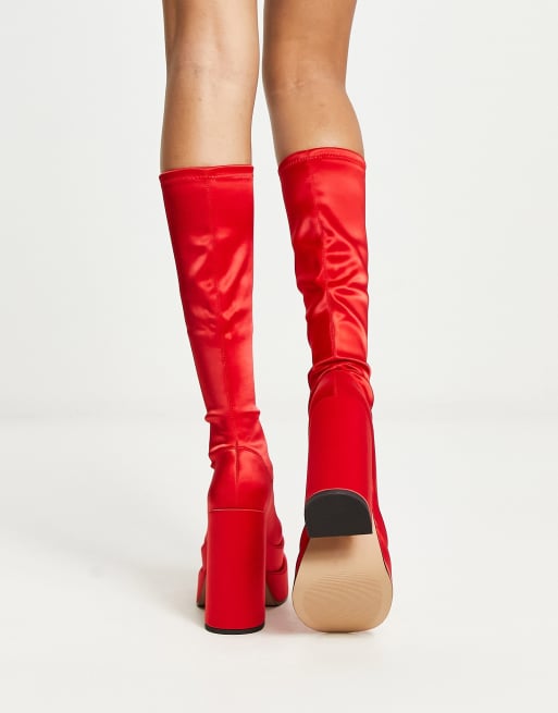 Steve madden raddle cheap to the knee boot