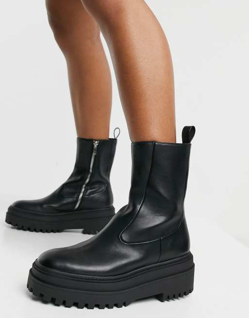 Steve madden sale worker calf boots