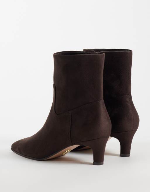 Steve Madden - Davis - Bottines à petit talon - Marron foncé, 4 de 4