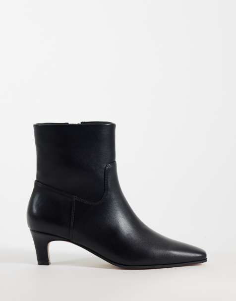 Steve Madden - Davis - Bottines mi-hautes à petit talon - Noir - view 1