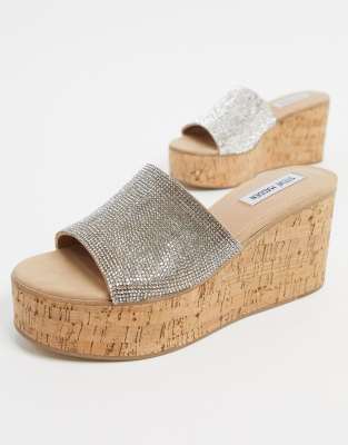 steve madden cork sandals