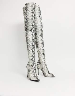 steve madden snakeskin boots