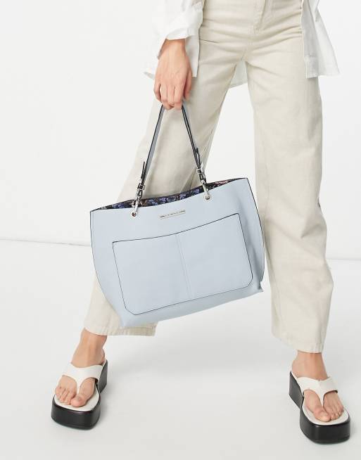 Steve Madden donna double pocket tote in sage