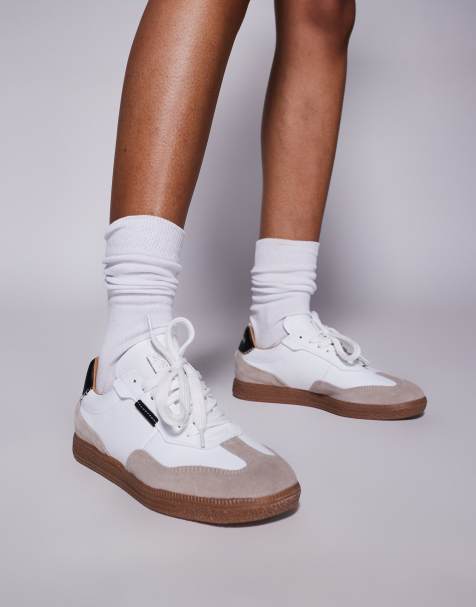 Steve Madden – Emporia – Białe sznurowane buty sportowe - view 1
