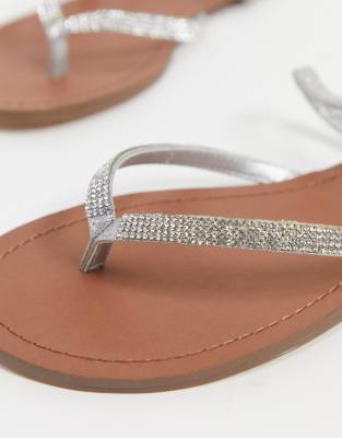 steve madden embellished flat sandals