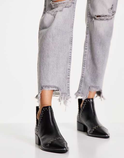 Steve madden austin sale cutout leather booties