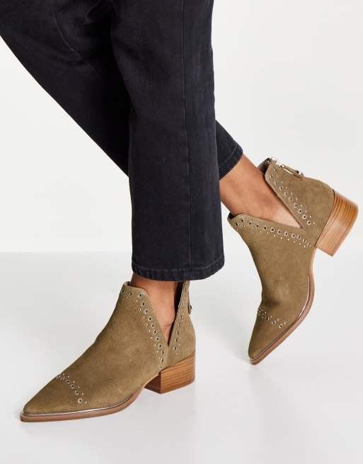 Steve madden suede store ankle boots