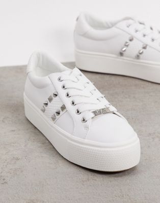 steve madden sneakers bianche