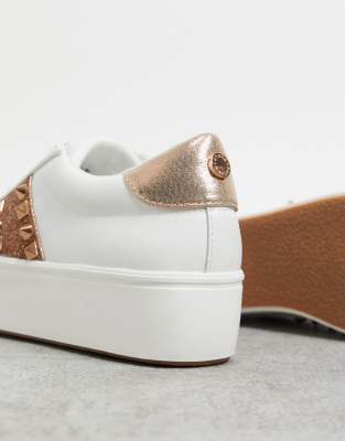 steve madden sneakers rose gold