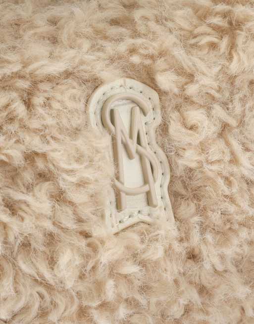 Steve Madden Fluffy bag cream cross body in cream, 4 of 4