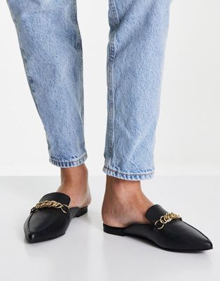 Steve Madden Forever mules with faux fur lining in black - ASOS Price Checker