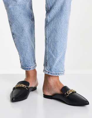 Steve Madden Forever mules with faux fur lining in black - ASOS Price Checker