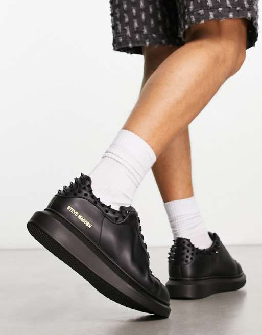 Steve madden mens studded on sale shoes