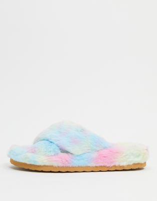 fluffy slippers steve madden