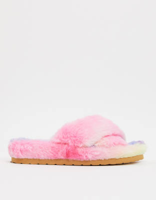 fluffy slippers steve madden