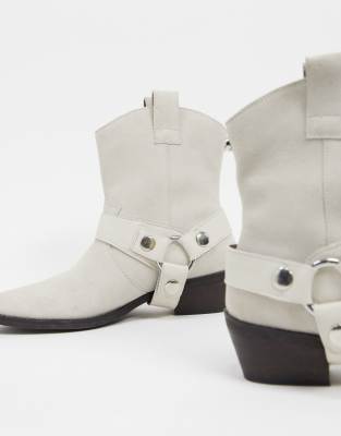 steve madden gallow black leather western boot