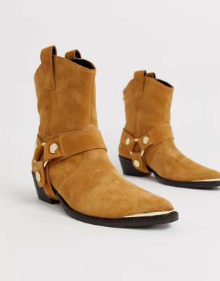 flat western boots