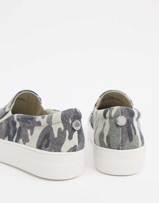 Steve madden sale slip ons camo