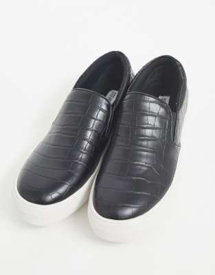 black croc tennis shoes