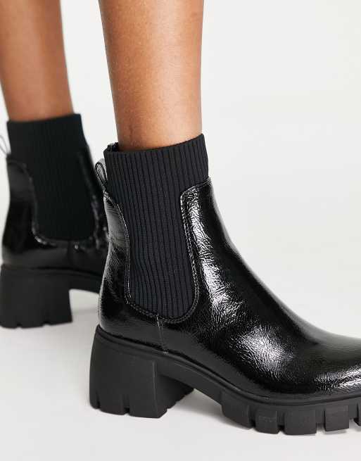 Steve madden bound sales block heel chelsea boot