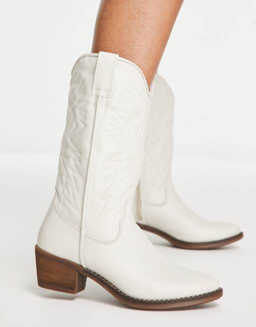 White steve cheap madden booties