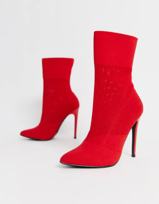 steve madden red zipper boots